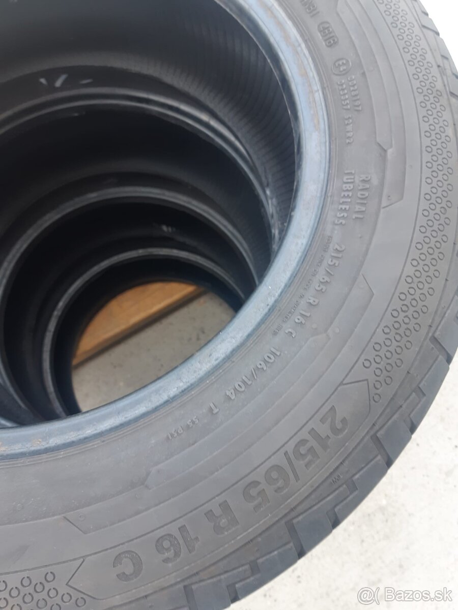 Predam dodavkove pneu Continental Vancontact 100 - 2