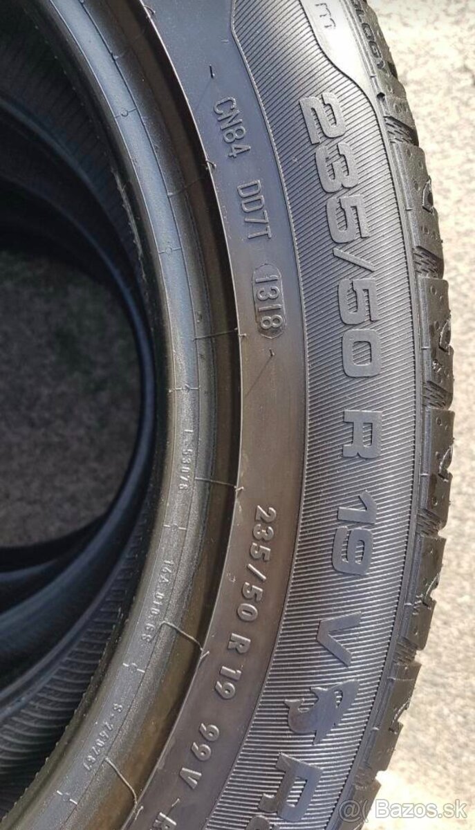 235/50R19 Uniroyal - 2