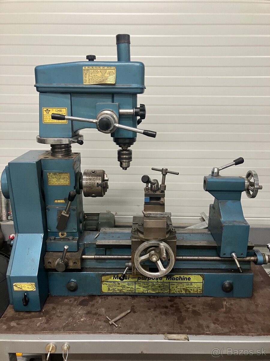 Malý stolový sústruh s vrtacko frezkou - 2