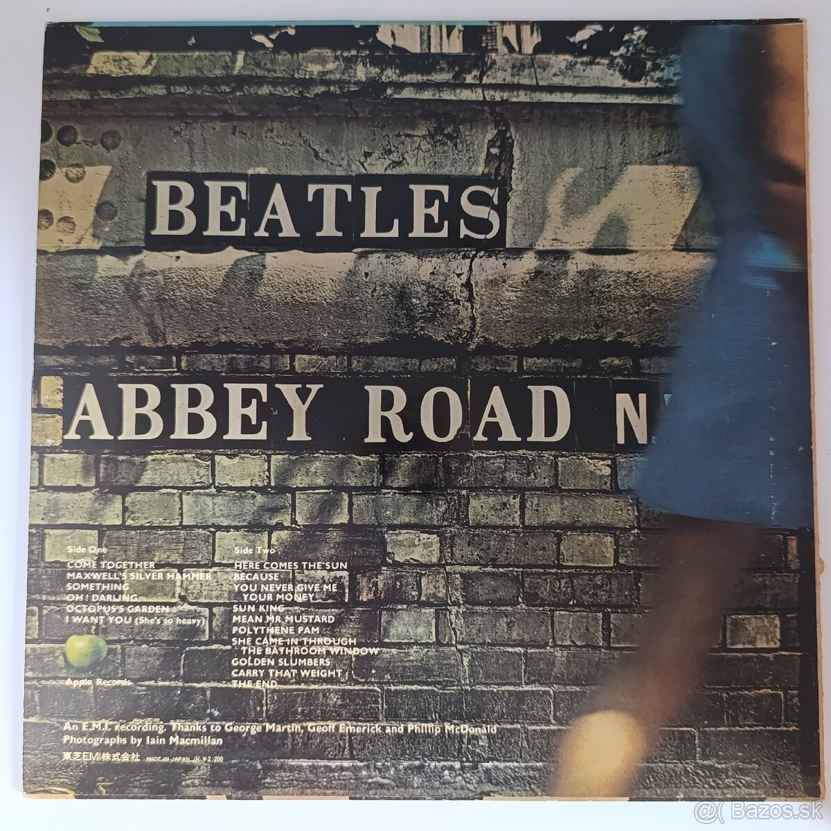 LP Beatles - ABBEY ROAD japonské vydanie - 2