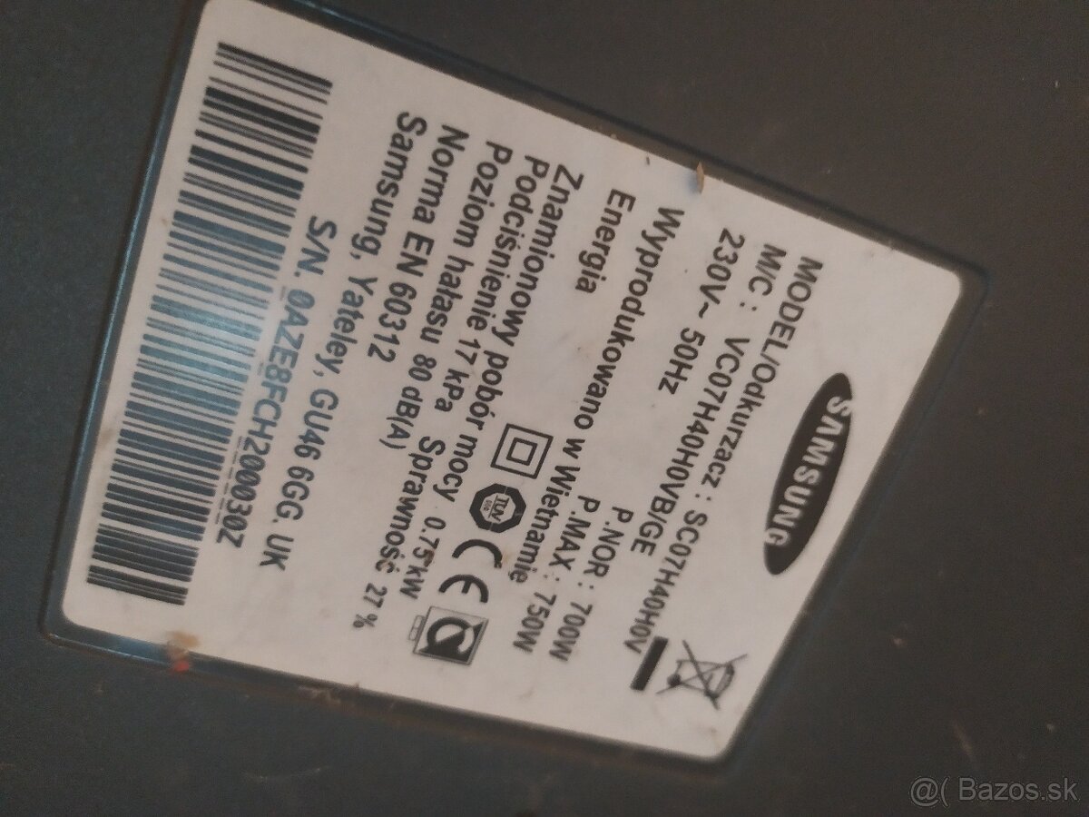 Vysávač Samsung - 2