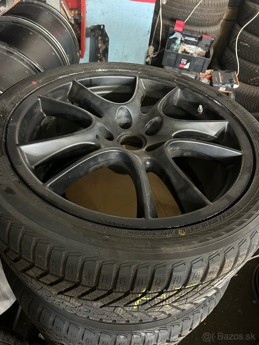 Zimna sada porsche cayenne 295/35+21 - 2