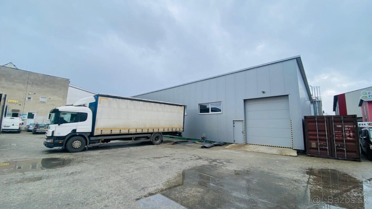Časť haly na prenájom - novostavba - 2