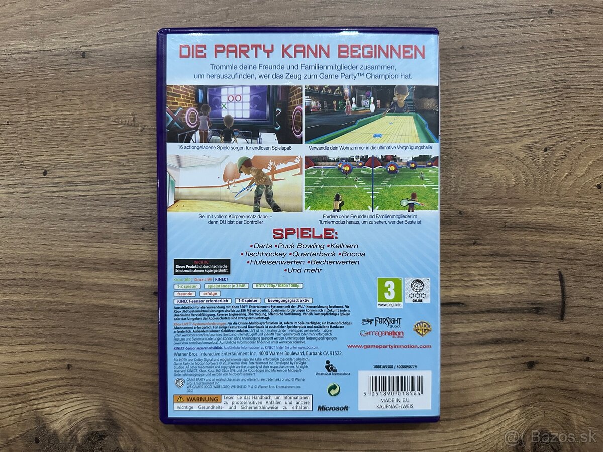 Hra XBOX 360 - Game Party In Motion - 2