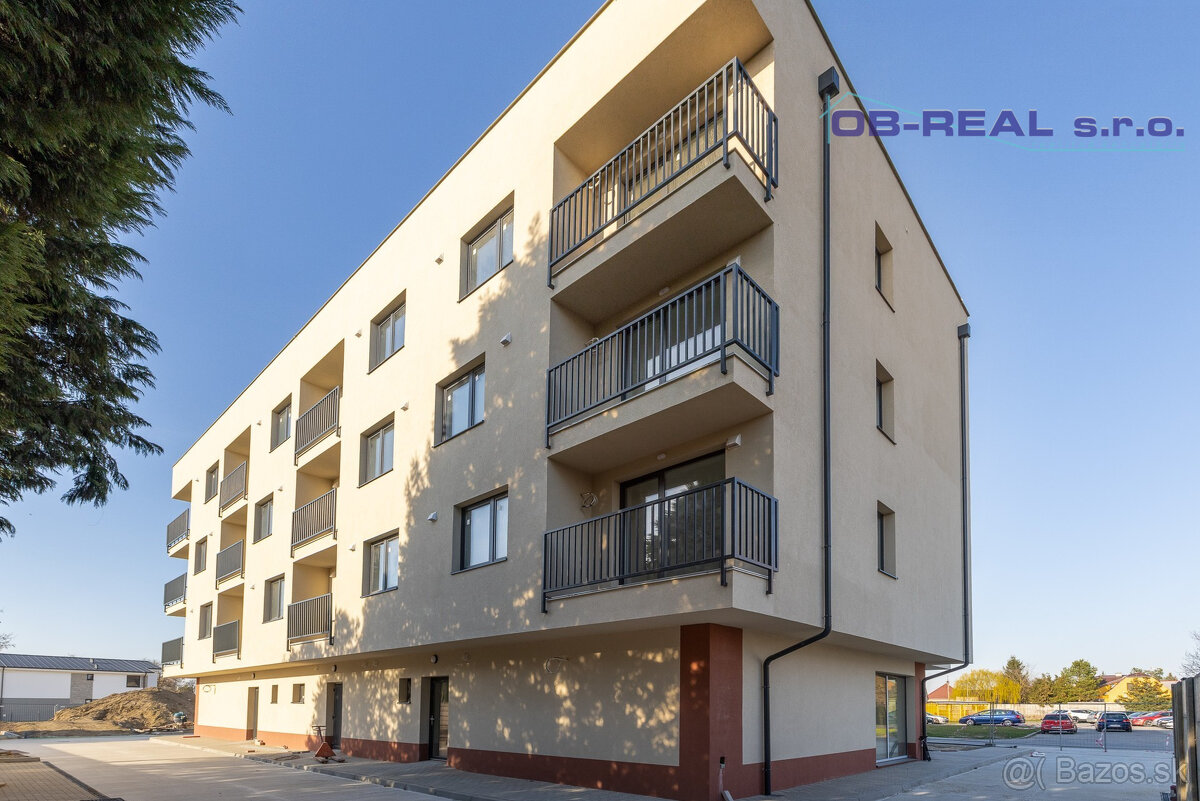 Predaj moderných 3izb bytov 82m2 v novostavbe v centre Sládk - 2