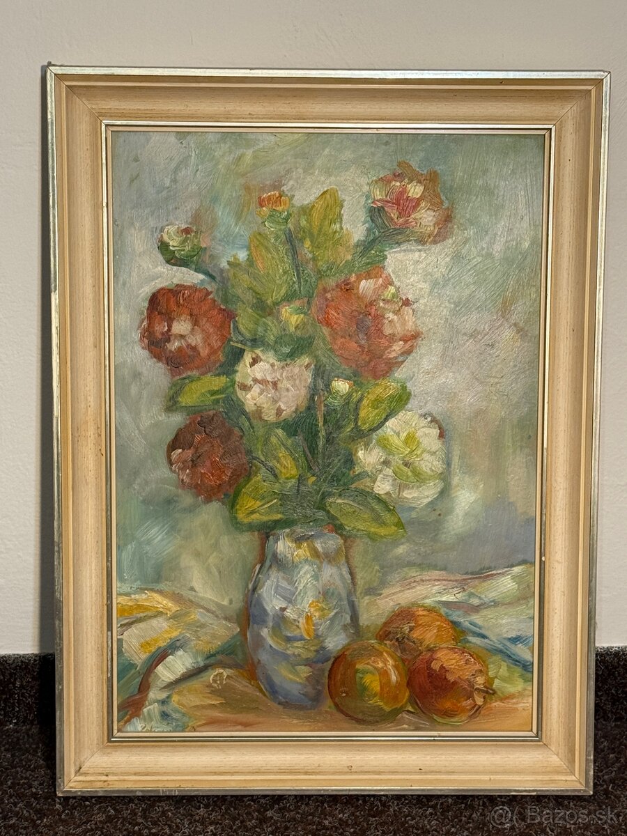 Starožitný maľovaný obraz - 2