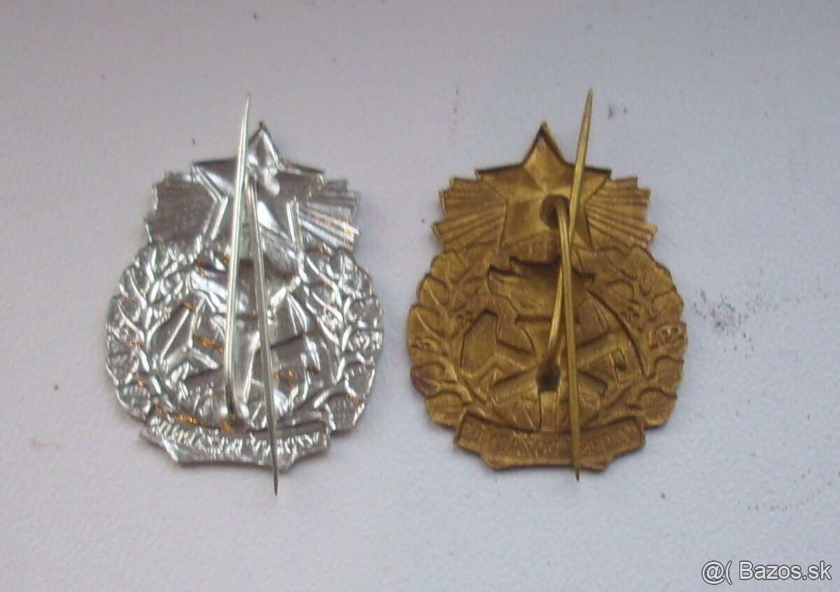 požiarnícky odznak 2kusy - 2