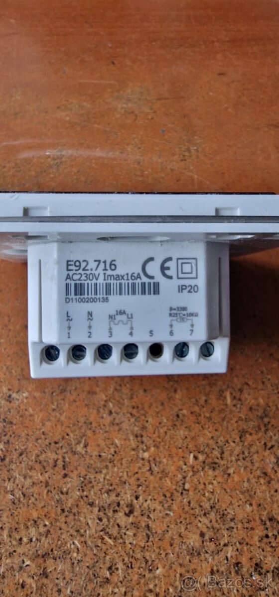 Predám dotykové Termostaty NTC B - 2