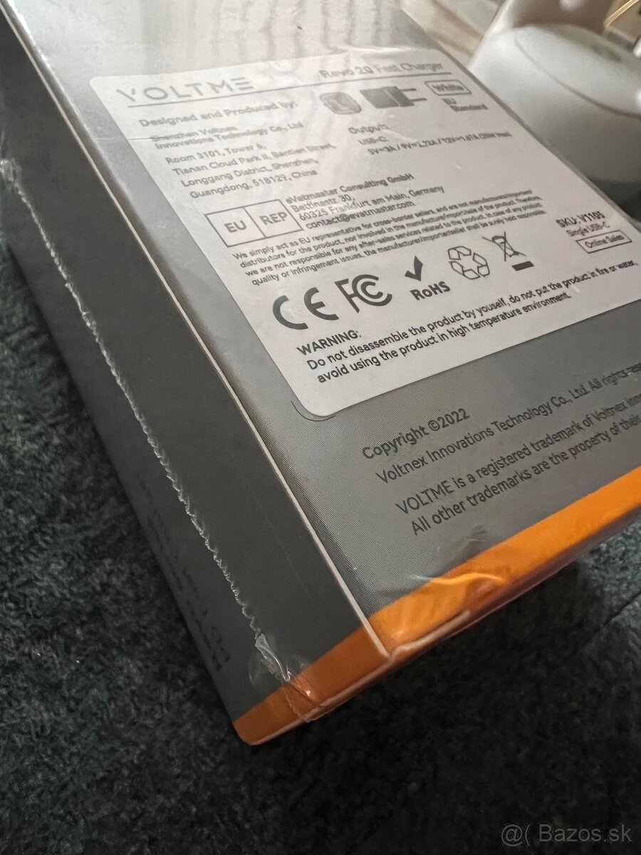 Voltme Revo 20W Fast Charger nabijacka USBC - 2