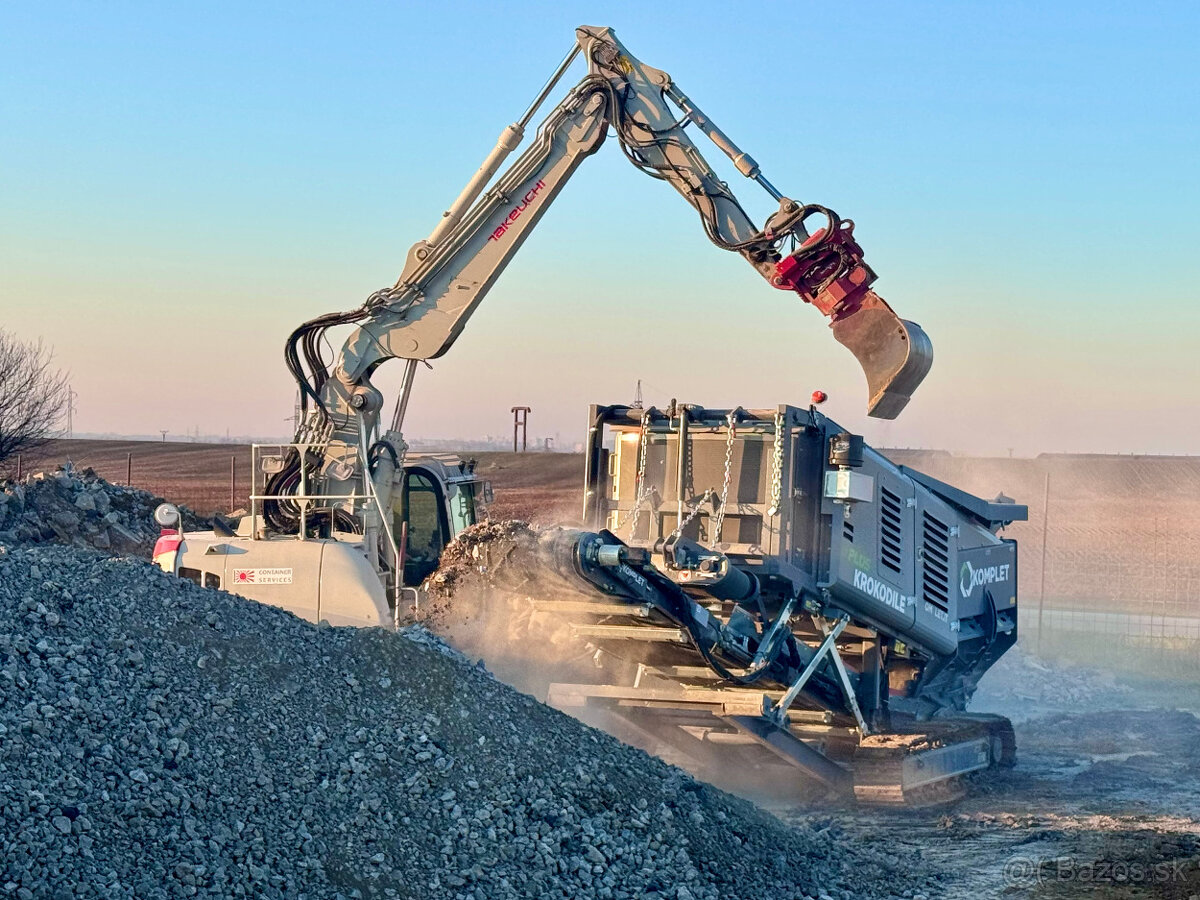 ♻️ Drvenie stavebného a bio odpadu - 2