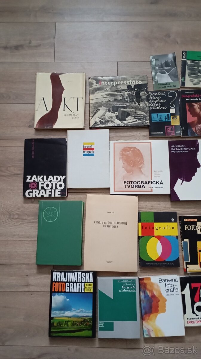 Knihy o analógovej fotografii. - 2