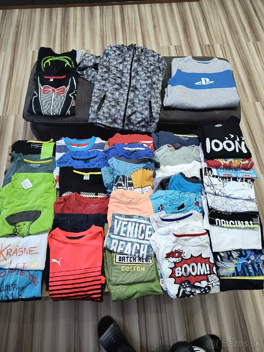 Predám balík oblečenia pre chlapca veľ 134/140 - 2