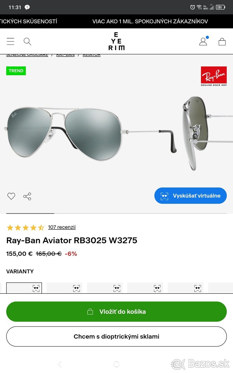 Slnečné okuliare Ray Ban - 2