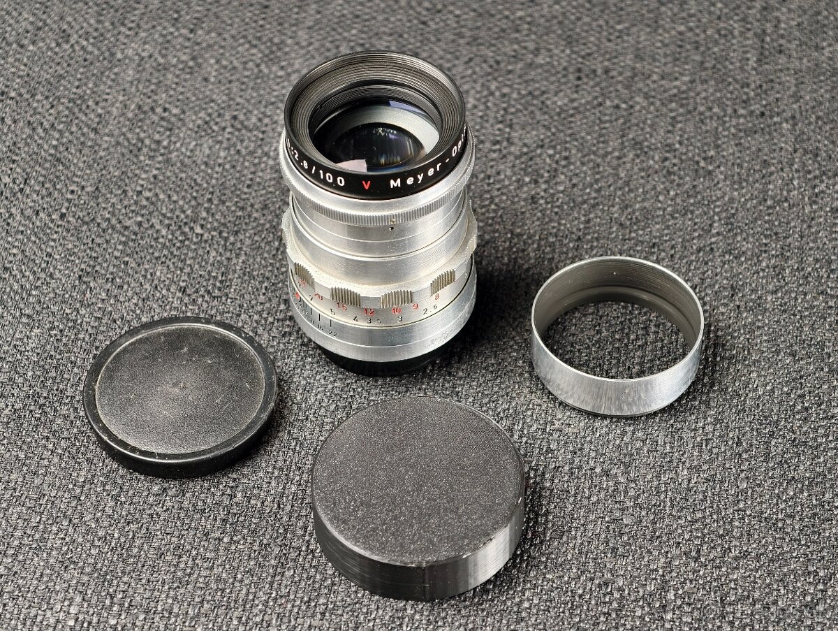 Meyer Optik Trioplan 100mm f2.8 V + REDUKCE SONY - 2