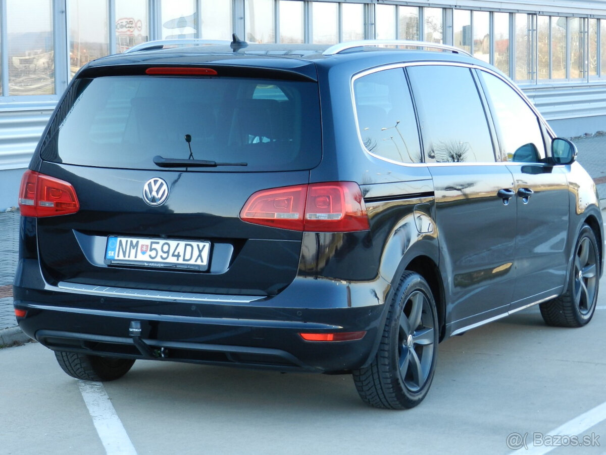 VW Sharan 2.0 TDI Highline 4MOTION 7miest Panorama Webasto - 2