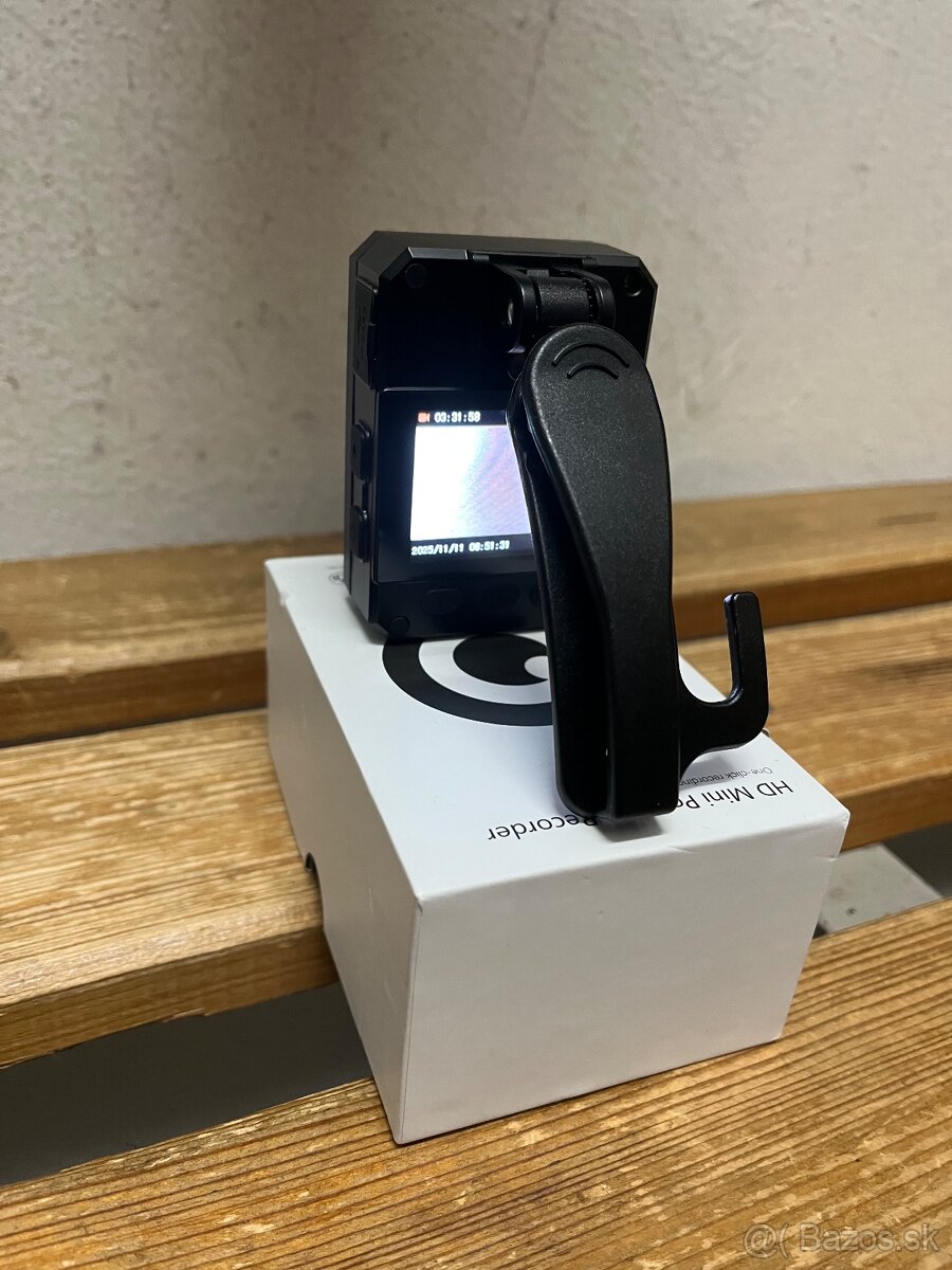 Telová mini kamera 1080 HD + 32 GB SD karta. - 2