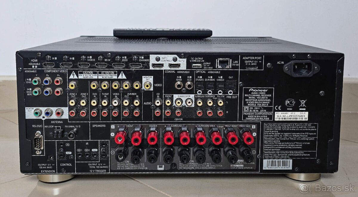 Pioneer VSX-2021 /THX/USB vstup/AirPlay - 2