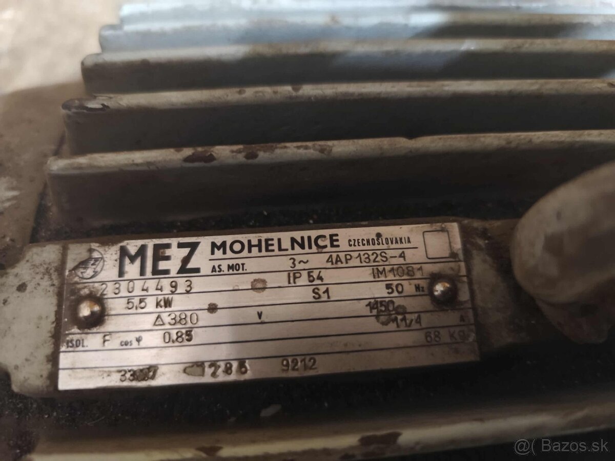 Elektromotor 5,5kW 1450 otáč. - 2