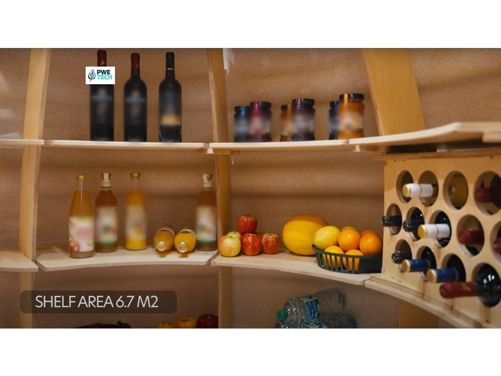 Podzemná plastová monolitická pivnica svetlo šedá 7,5 m3 - 2