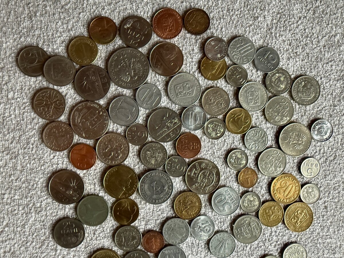 Predávam rôzne staré mince z viacerých krajín sveta - 2