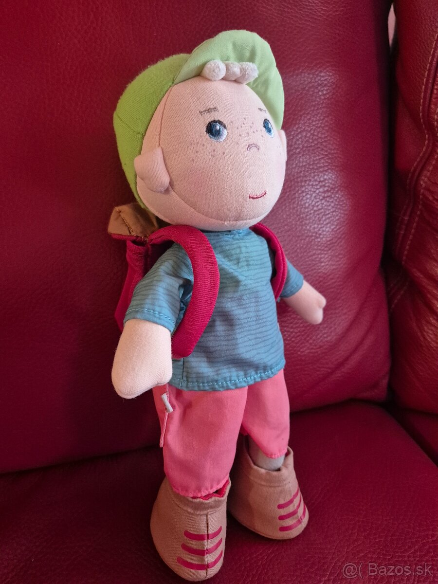 Bábika Haba chlapec s ruksakom - 2