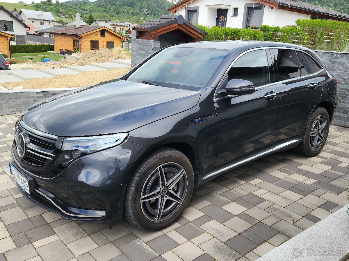 Mercedes-Benz EQC 400 4MATIC AMG Line s odp. DPH, v záruke - 2