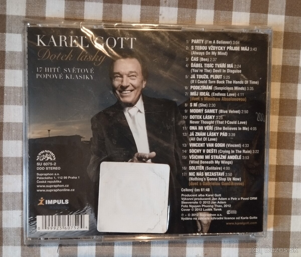 CD Karel Gott – Dotek Lásky - 2