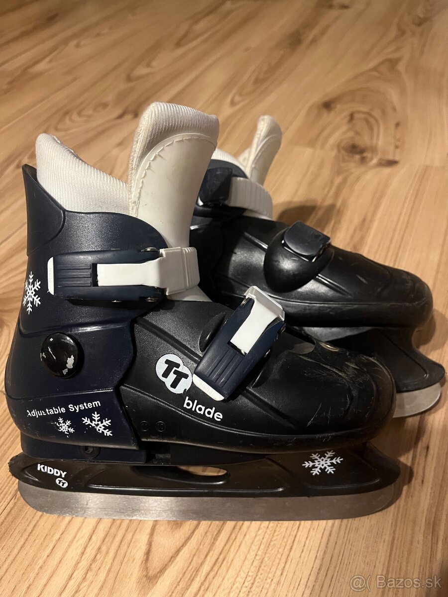 Detské nastaviteľné korčule na ľad 29 - 32 - 2