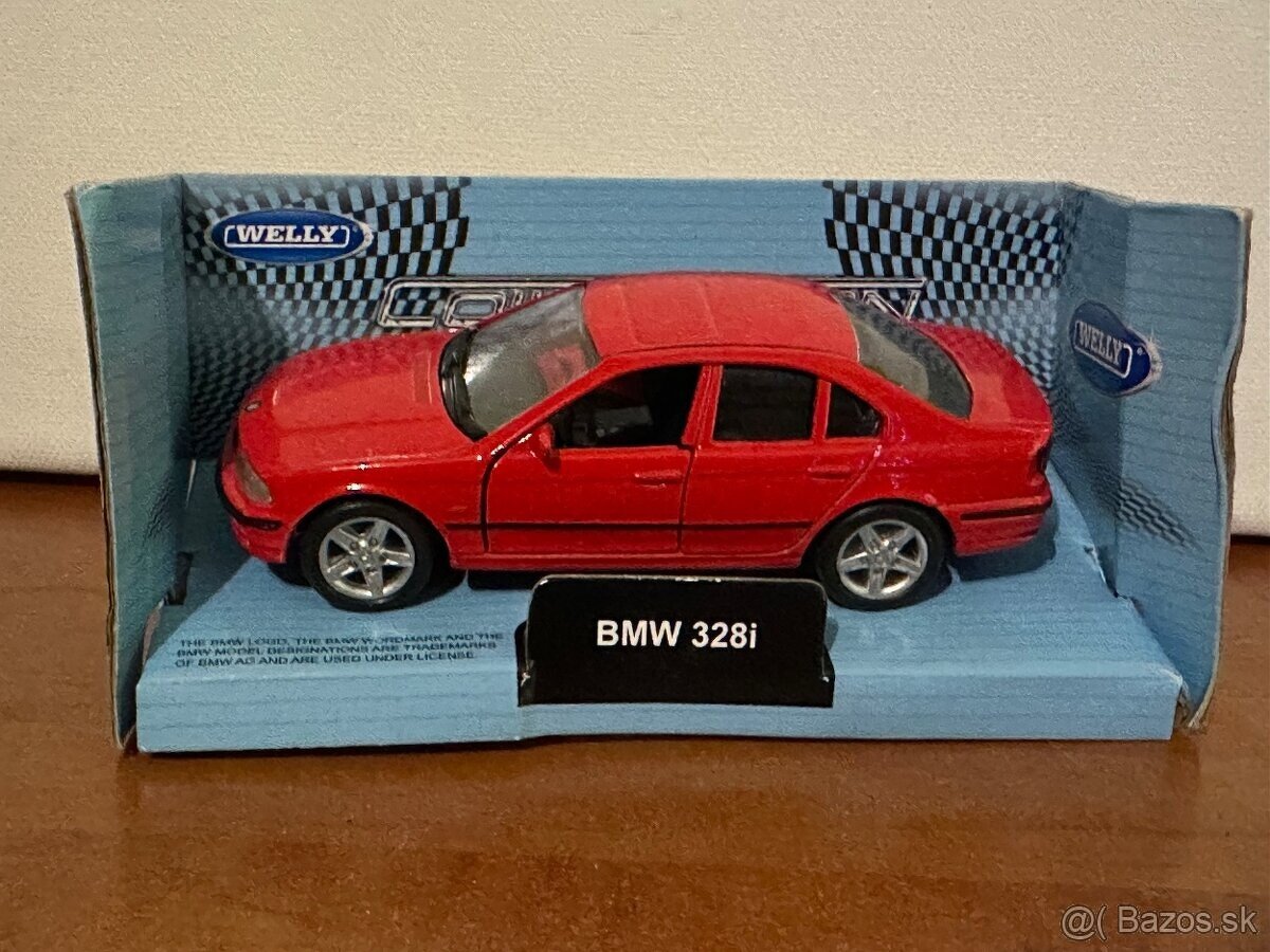 BMW 328i (1:38) Red - Welly - 2