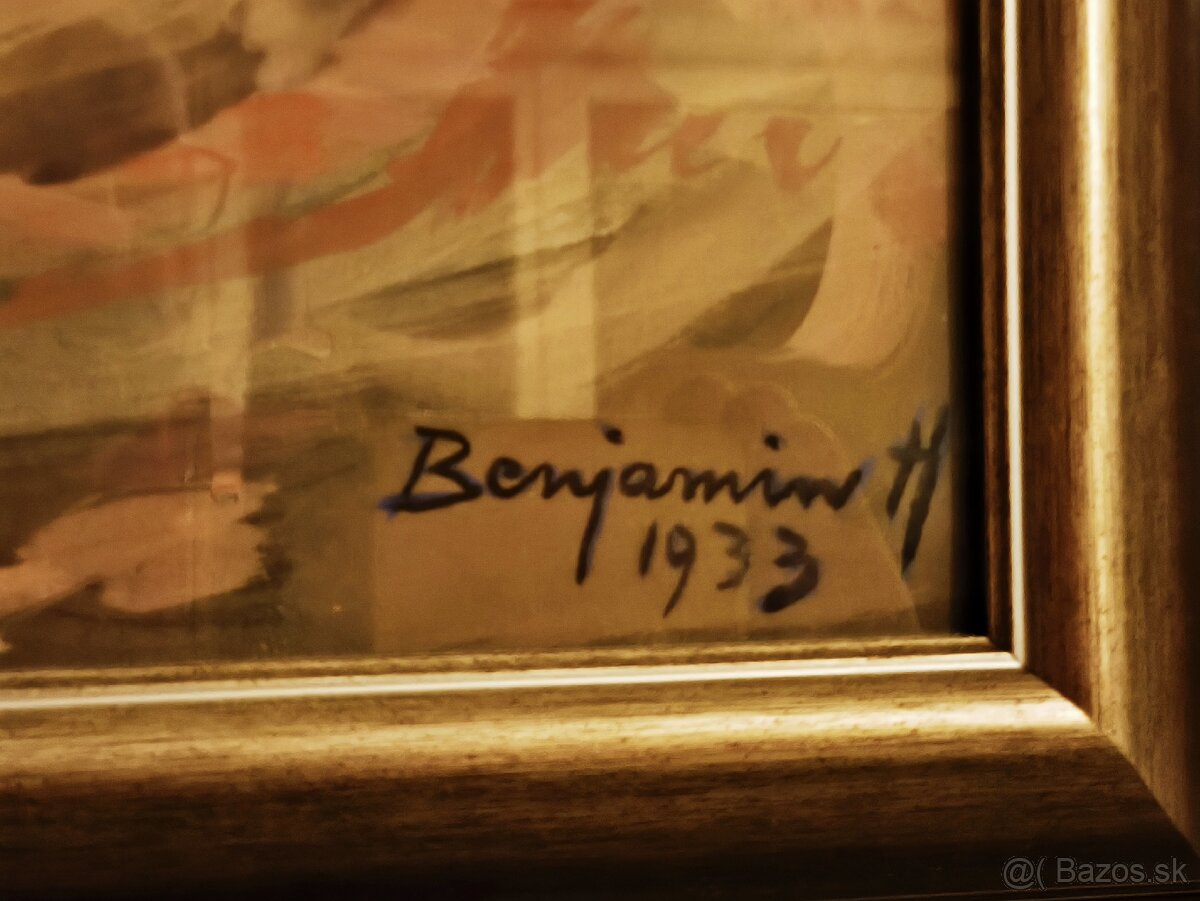 Obraz • H. Benjamin • 1933 - 2