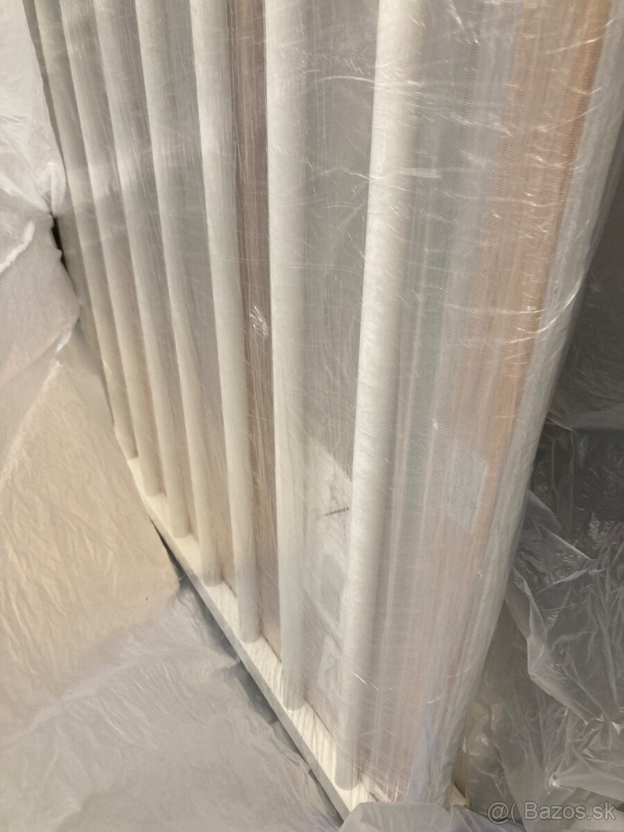 Detská postieľka 120x60 biela, drevo, 50 € - 2