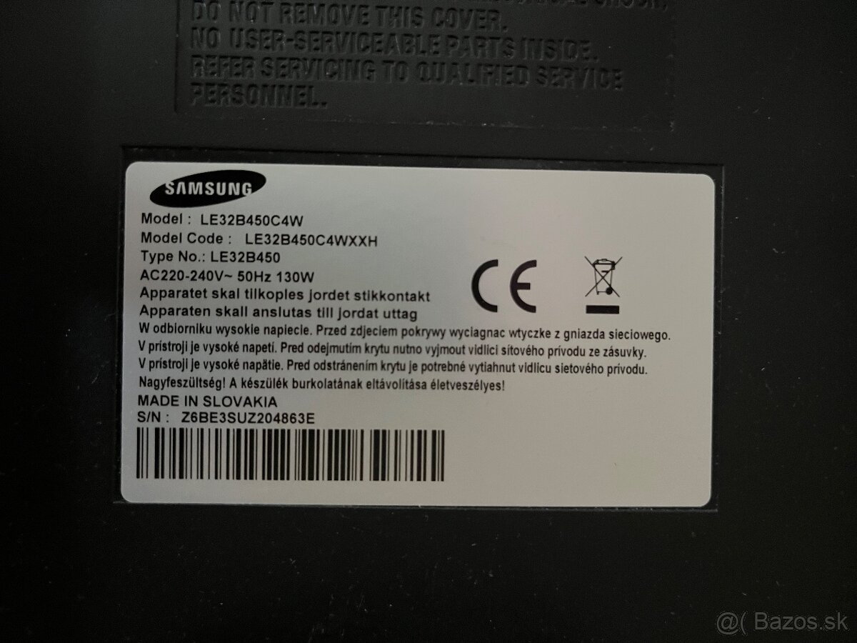 Samsung LE32B450C4W - 2