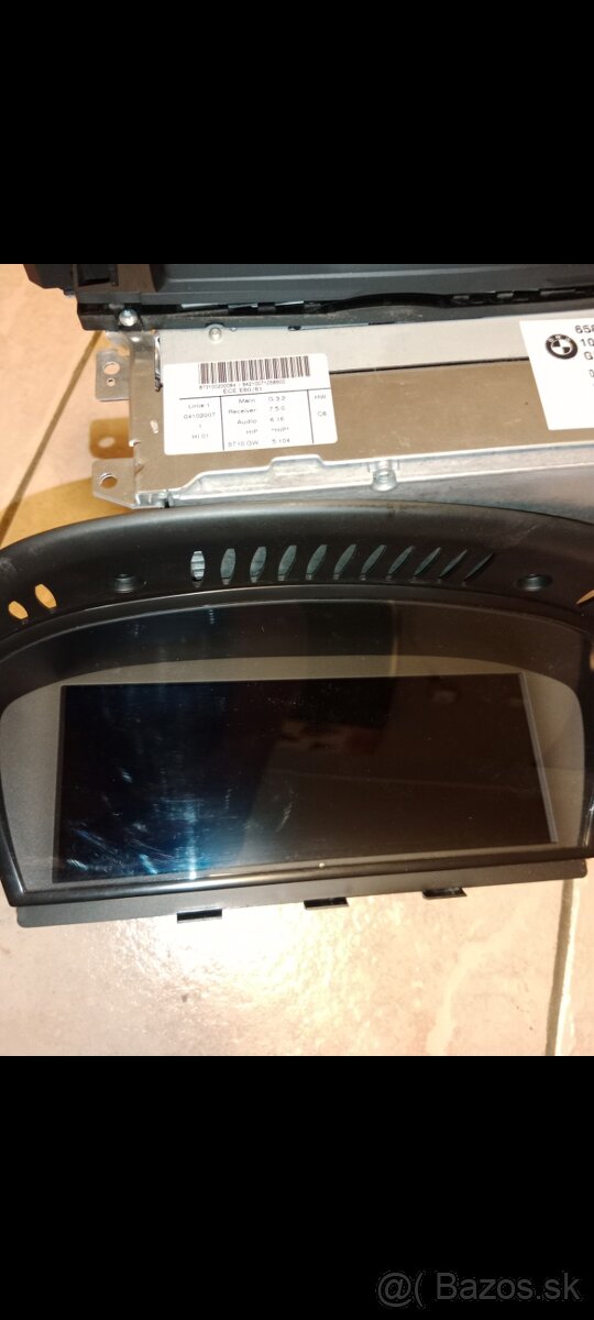 Bmw bmw e61 e60 e63 ccc idrive displej lci - 2