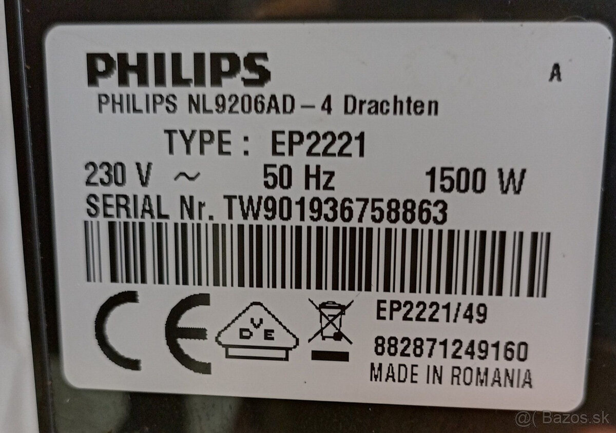 Philips EP 2221 kavovar - 2
