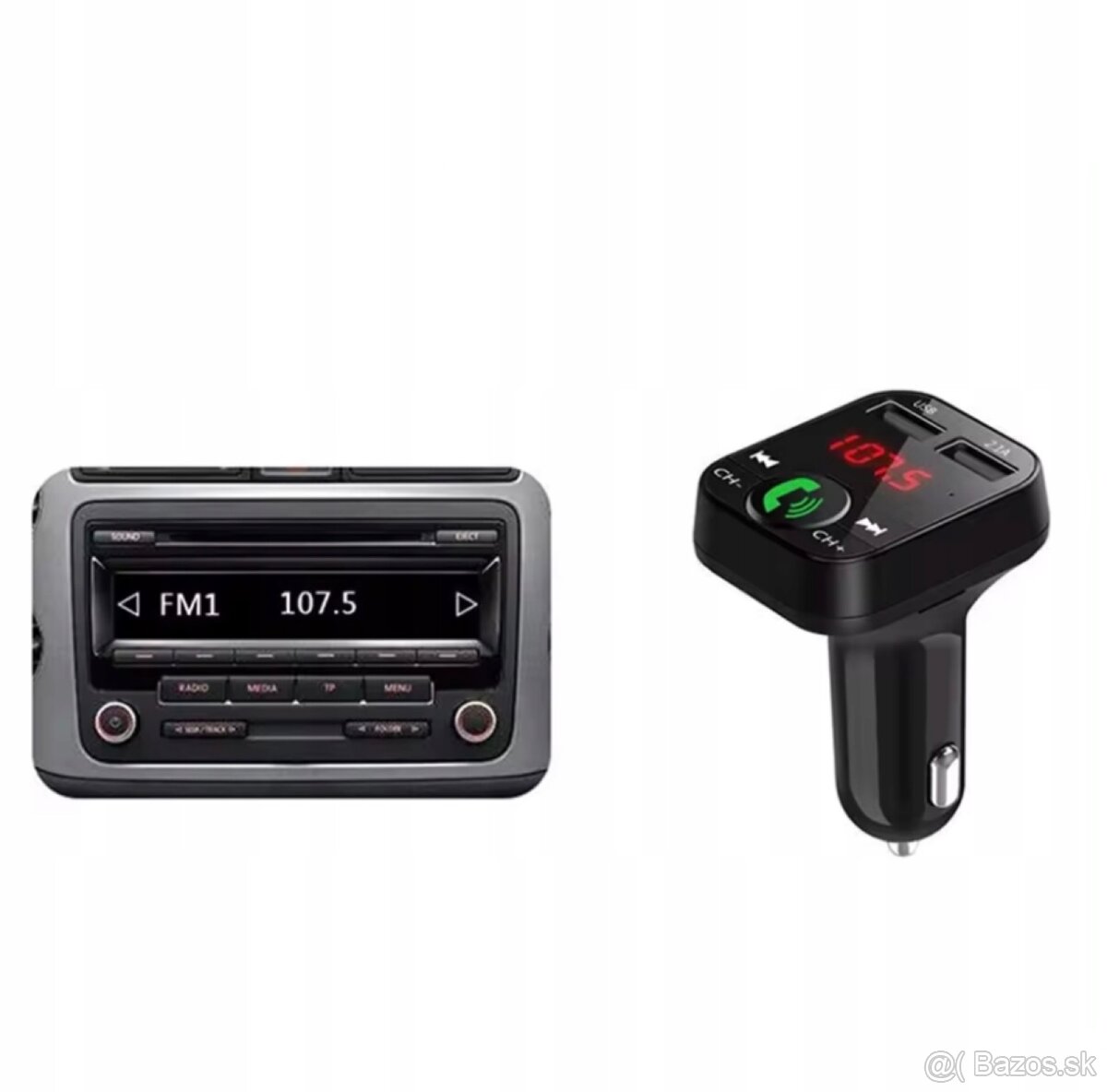 Bluetooth FM Transmitter so auta - 2