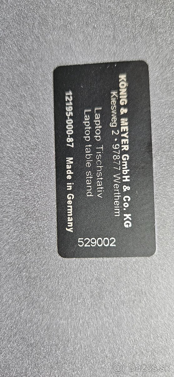 Konig & Meyer 12195 Stojan pre PC - 2