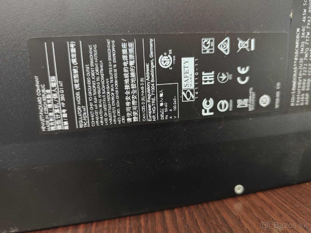 Stare HP pc - bez ramky a diskov - 2