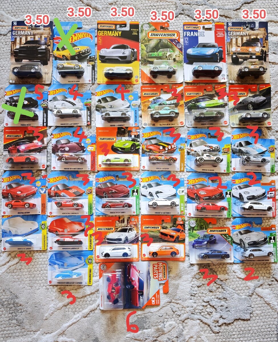 Hotwheels nemecké autá - 2