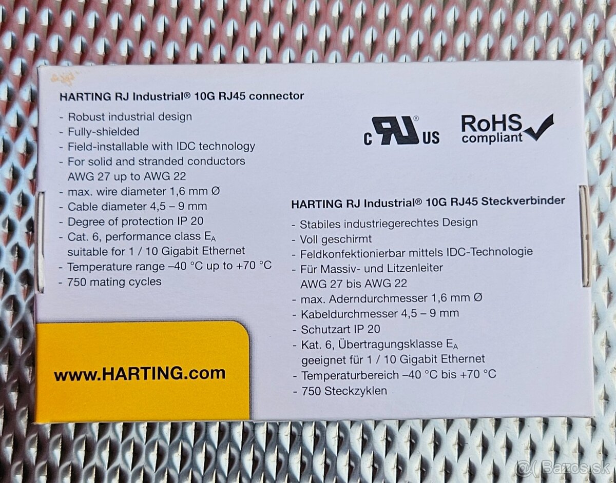 HARTING Industrial® 10G datovýnkonektor - 2