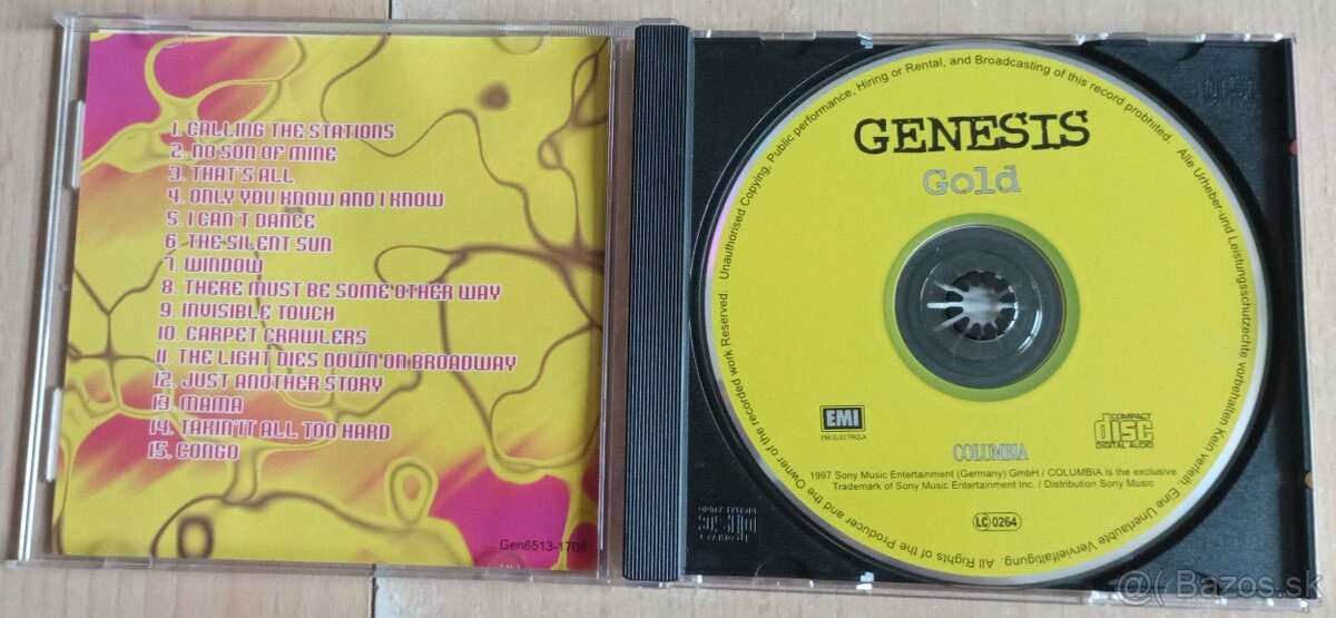 CD (originál,Genesis Gold ) - 2