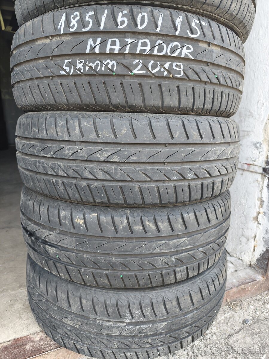 185/60/R15 letné 8ks - 2
