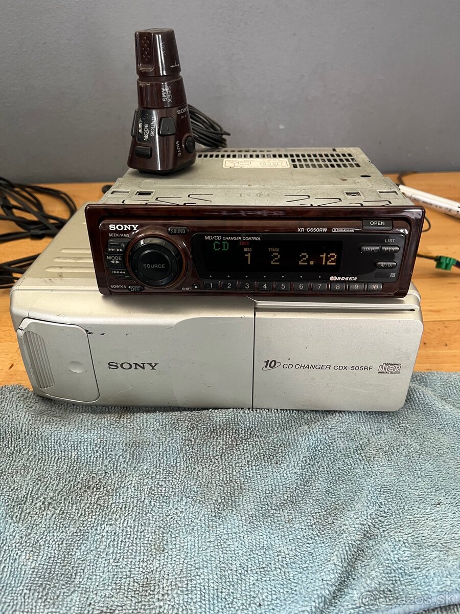 Autorádio Sony + CD wechsler - 2