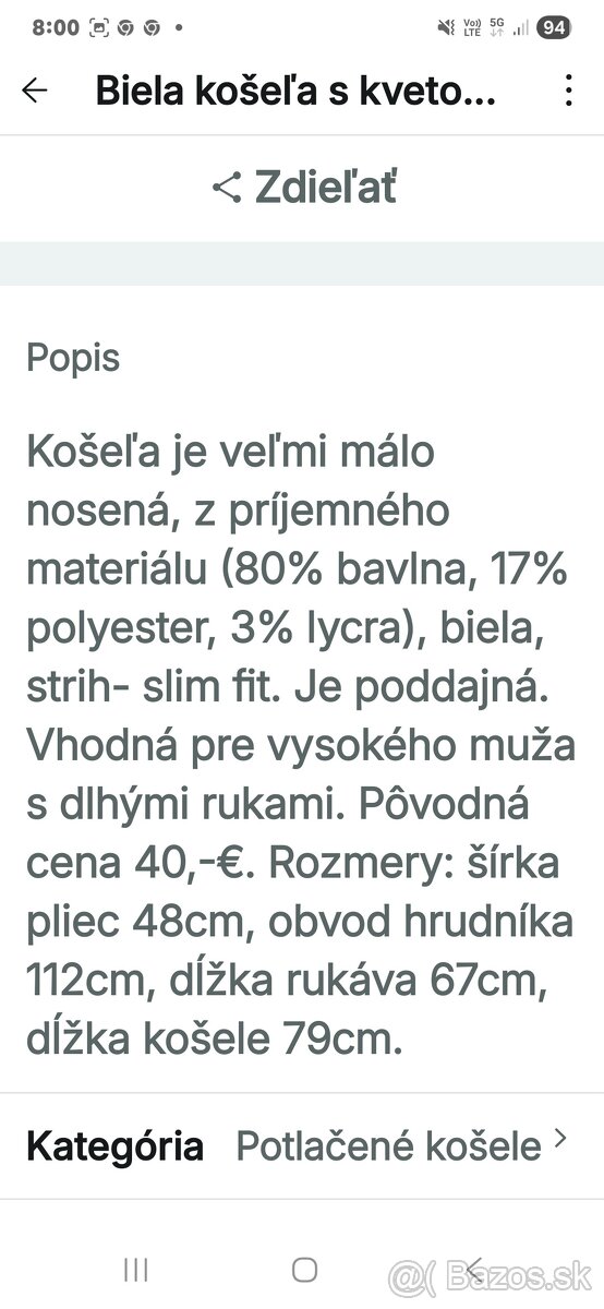 Košeľa s potlačou - 2