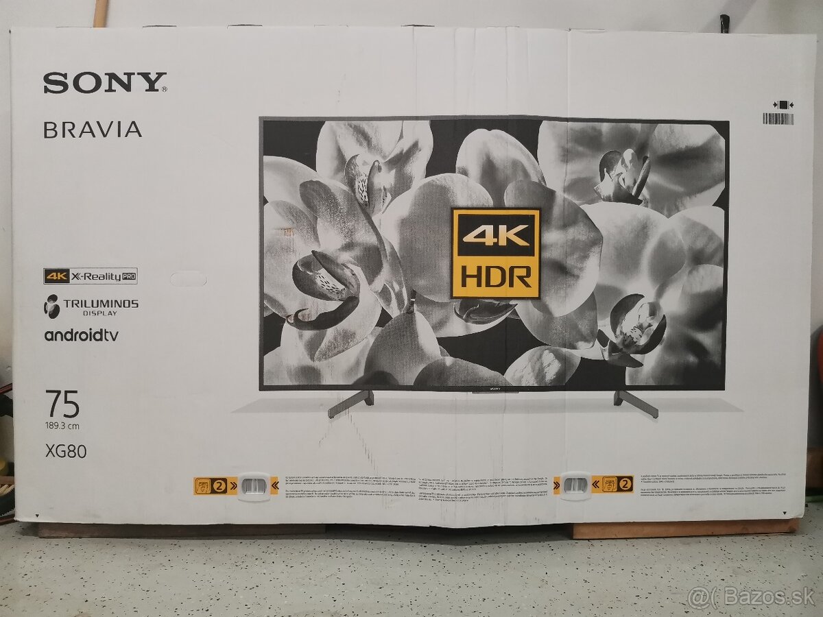 Sony Bravia 75" - 2