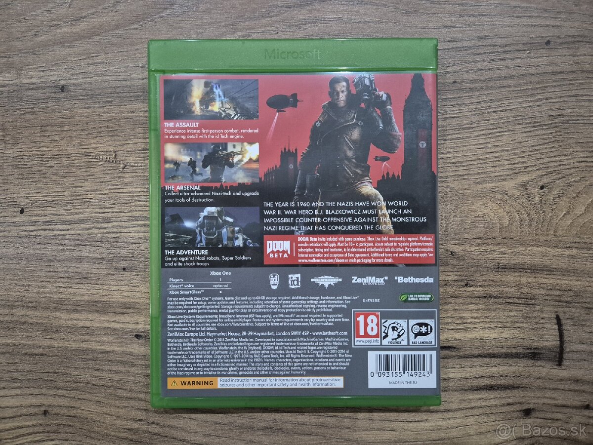 Wolfenstein The New Order na Xbox One - 2