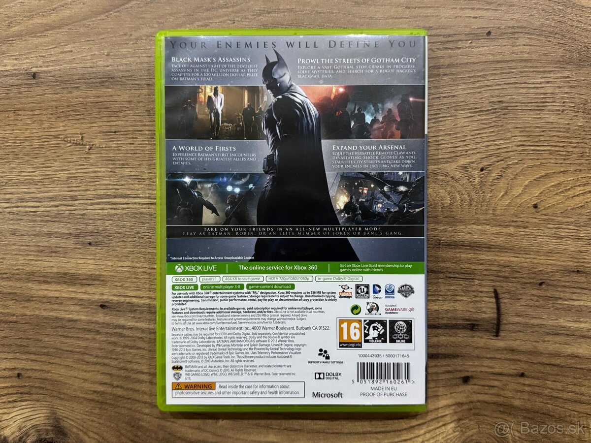 Hra XBOX 360 - Batman Arkham Origins - 2