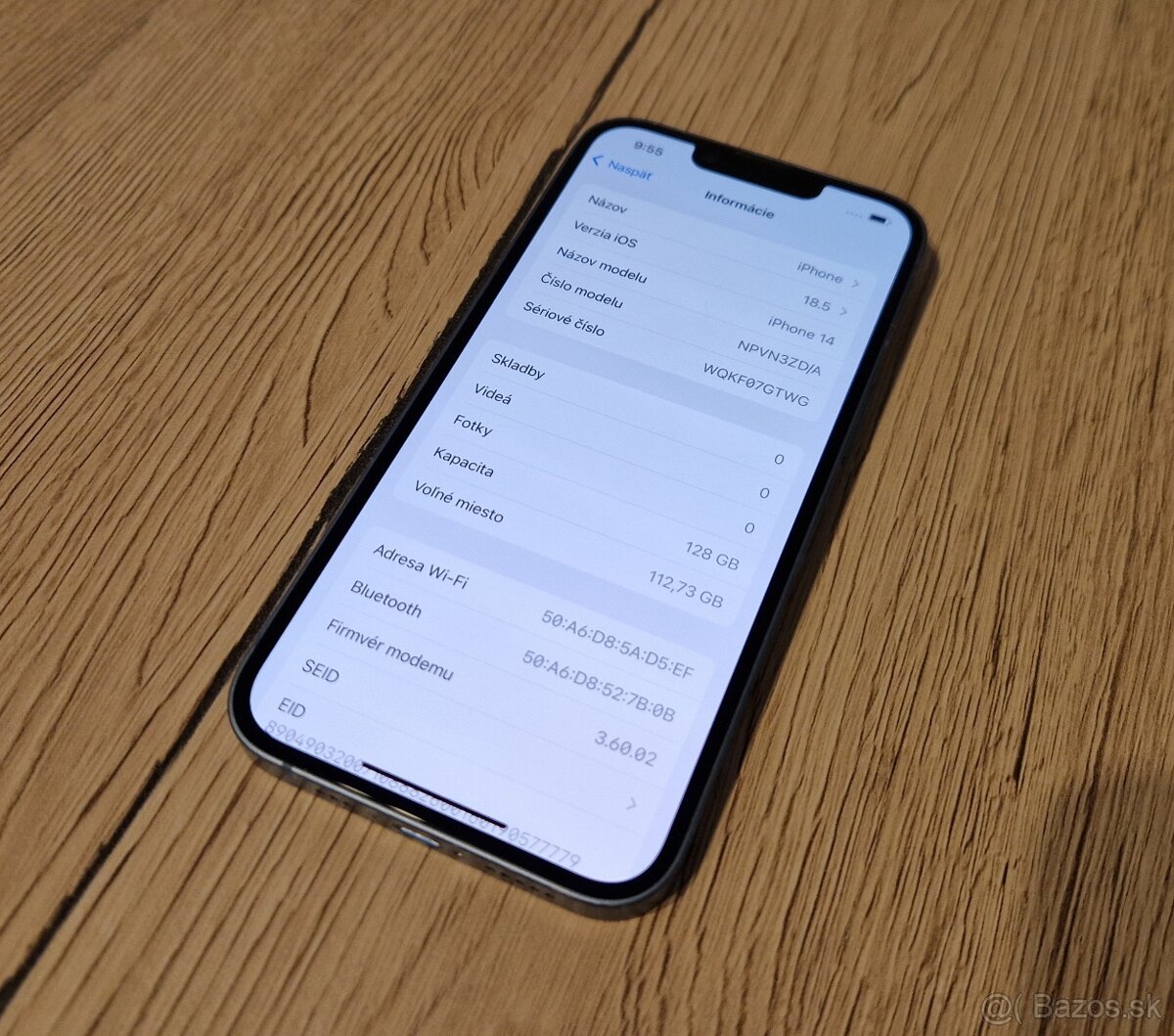 iPhone 14 128GB modrý - 2