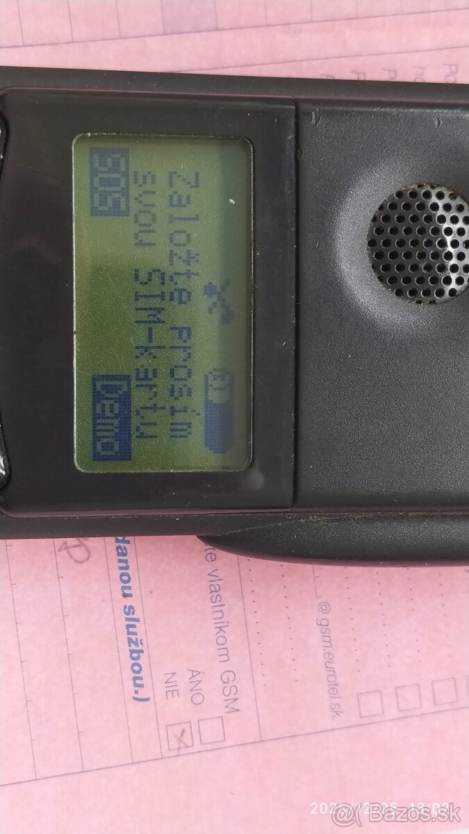 Predám zachovalý retro mobil SIEMENS E10 - 2