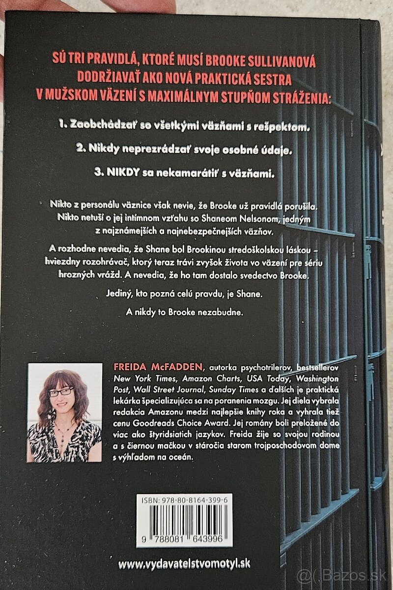 Predane Kniha "Väzeň od Freida McFadden" - 2