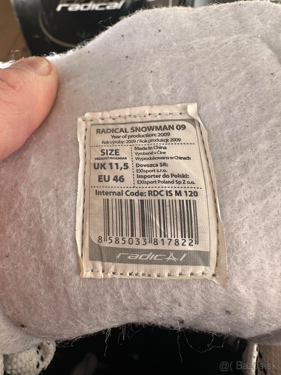 Korčule pánske - veľkosť 46 - 2